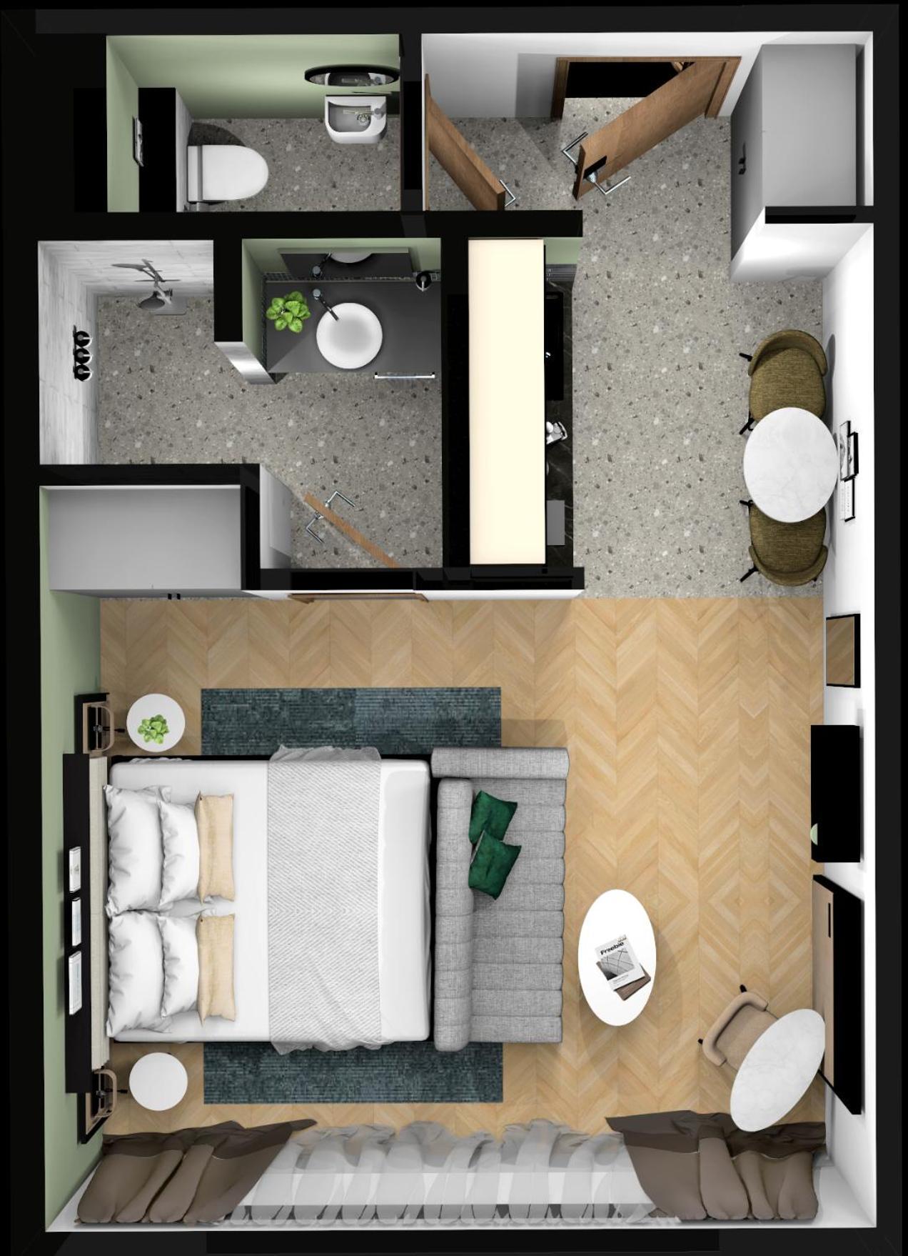 Master Altona Apartment Hamburg Ruang foto